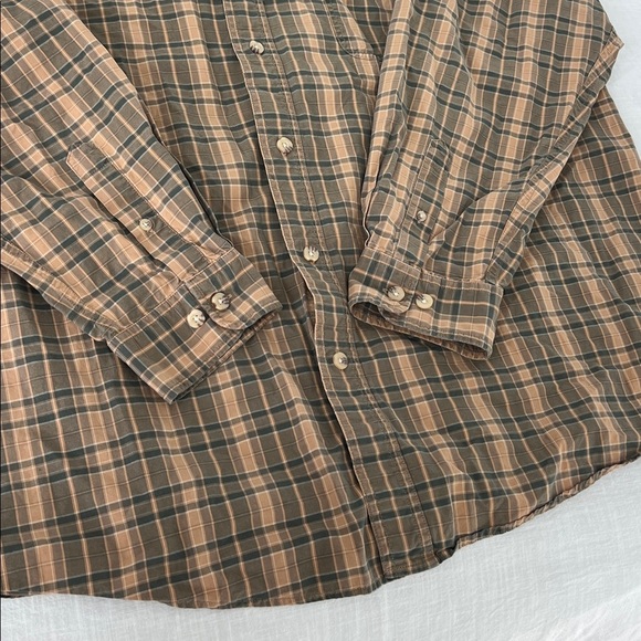 Vintage 90s Carhartt Plaid Long Sleeve Button Up Shirt Size XL - Picture 10 of 13